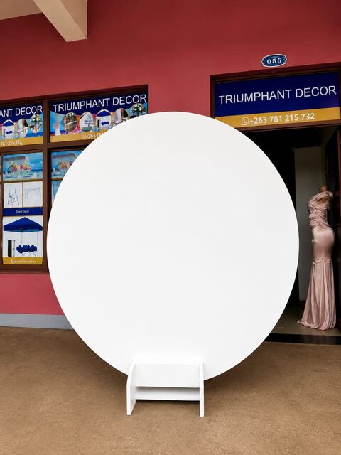 Triumphant Events showroom entrance in Longcheng Plaza, Harare